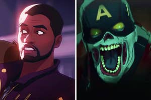 T'Challa and Zombie Captain America in What If