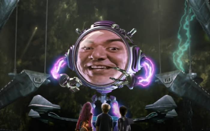 George Lopez as Mr. Electric in the film