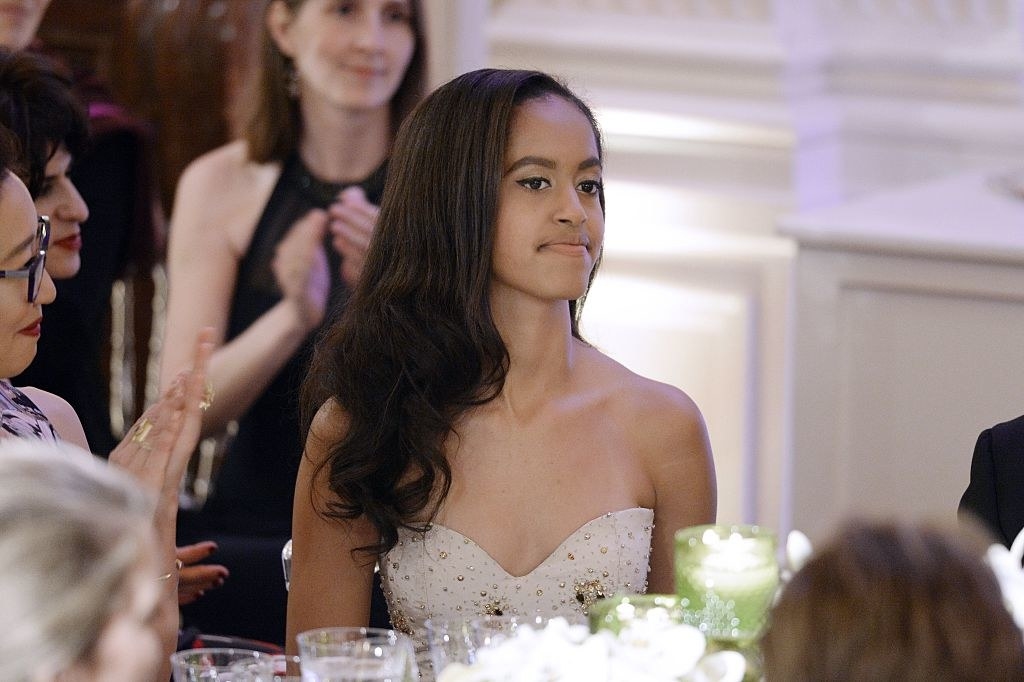 daughter of President Barack Obama