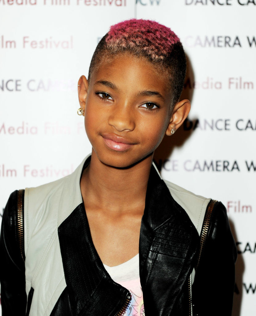 Willow Smith arrives at the premiere of Sundance Selects&#x27; &quot;First Position&quot; with a short mohawk