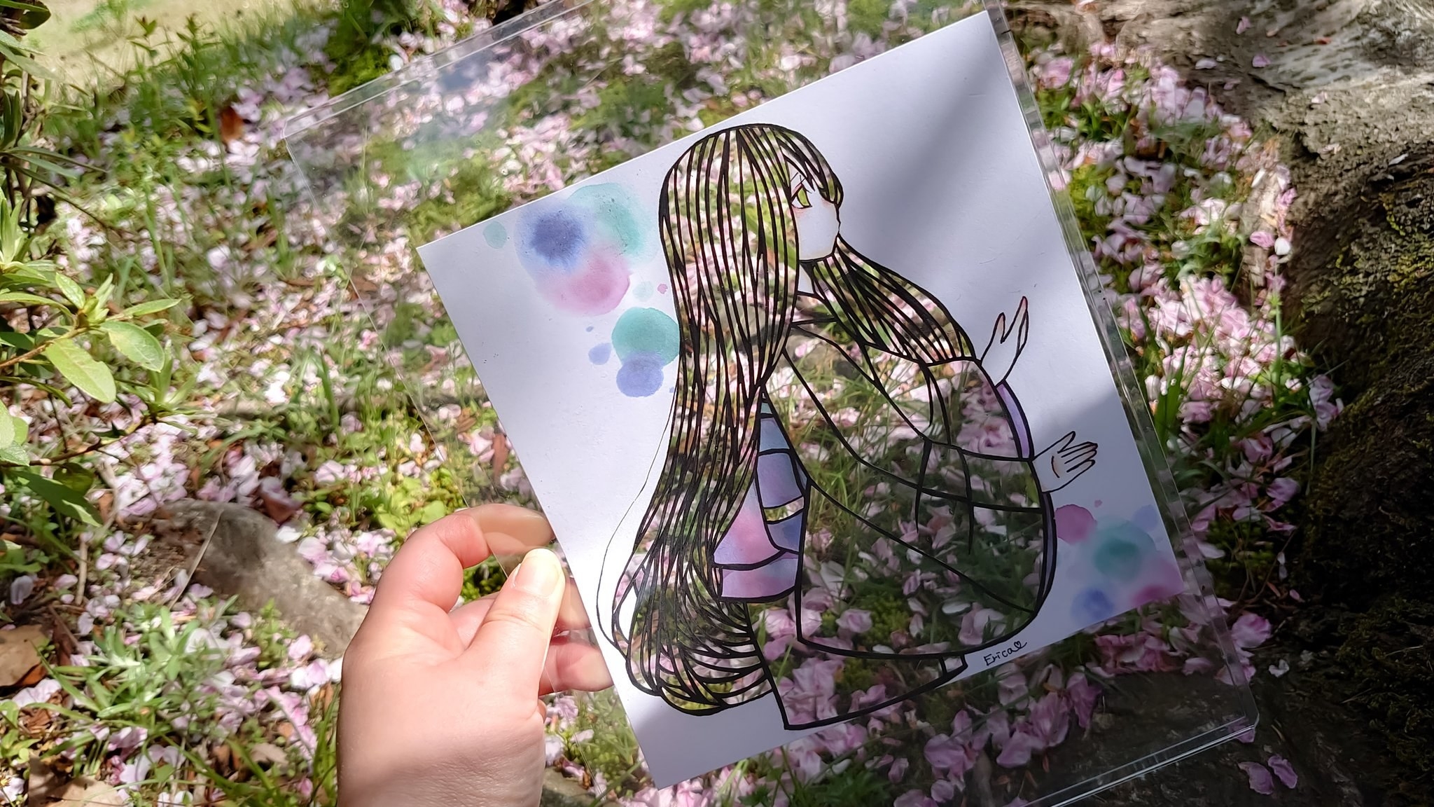 発想が天才 切り絵と風景から生み出される美しすぎる芸術に目が点