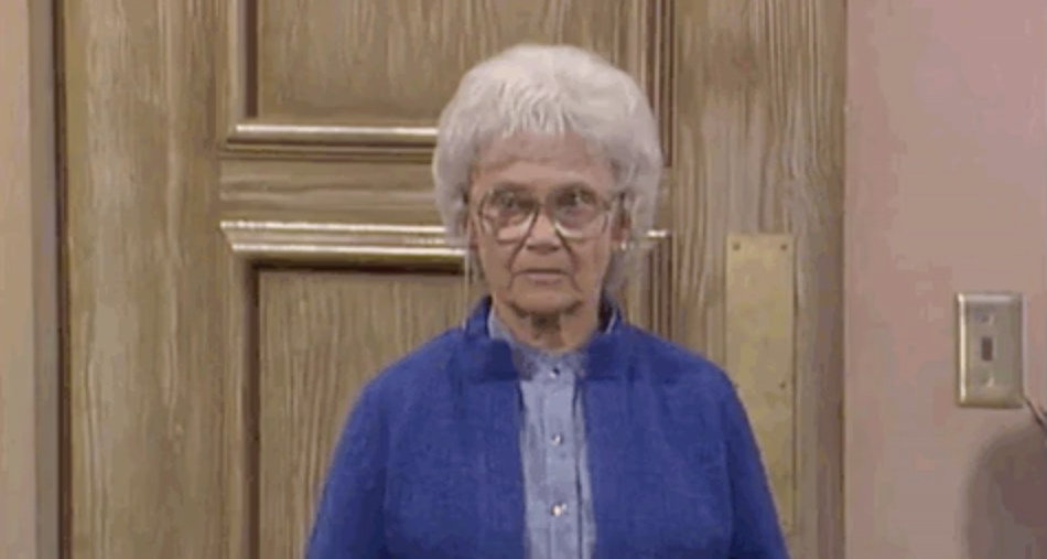 Sophia from Golden Girls