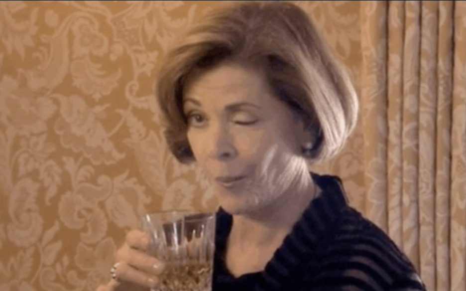 winking Lucille Bluth