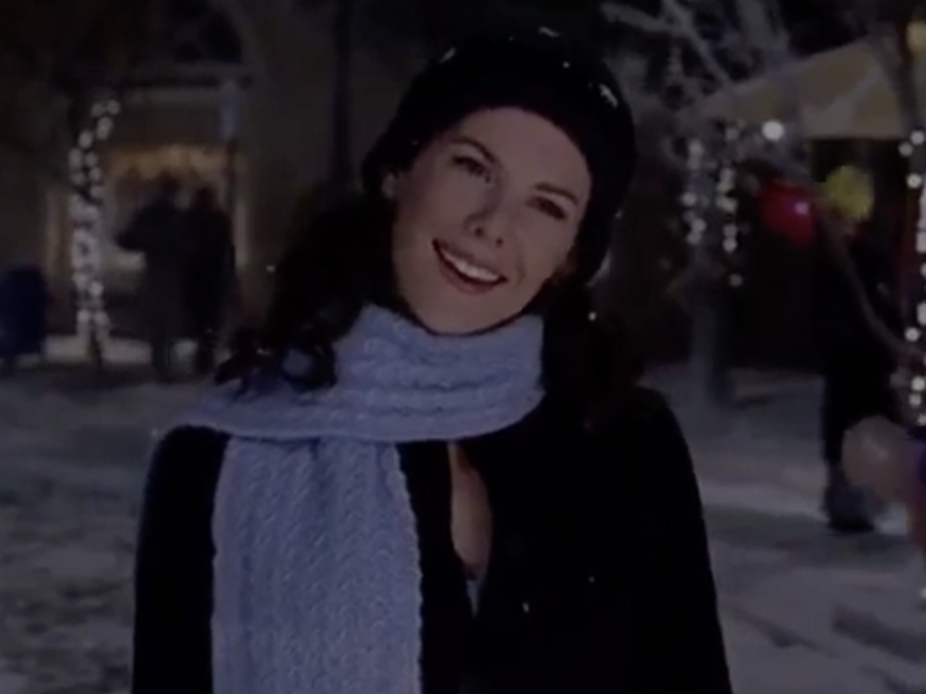 Smiling Lorelai Gilmore