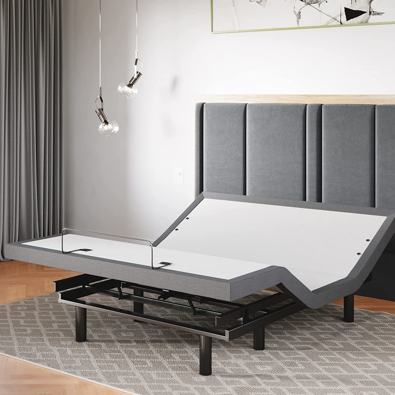 The adjustable bed frame