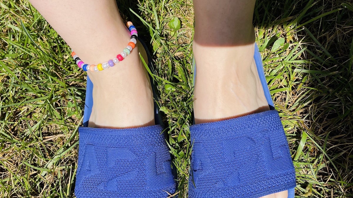 APL Blue Slide Sandals with Textured Strap AND1 Sandals for Men for sale | eBay main image 2