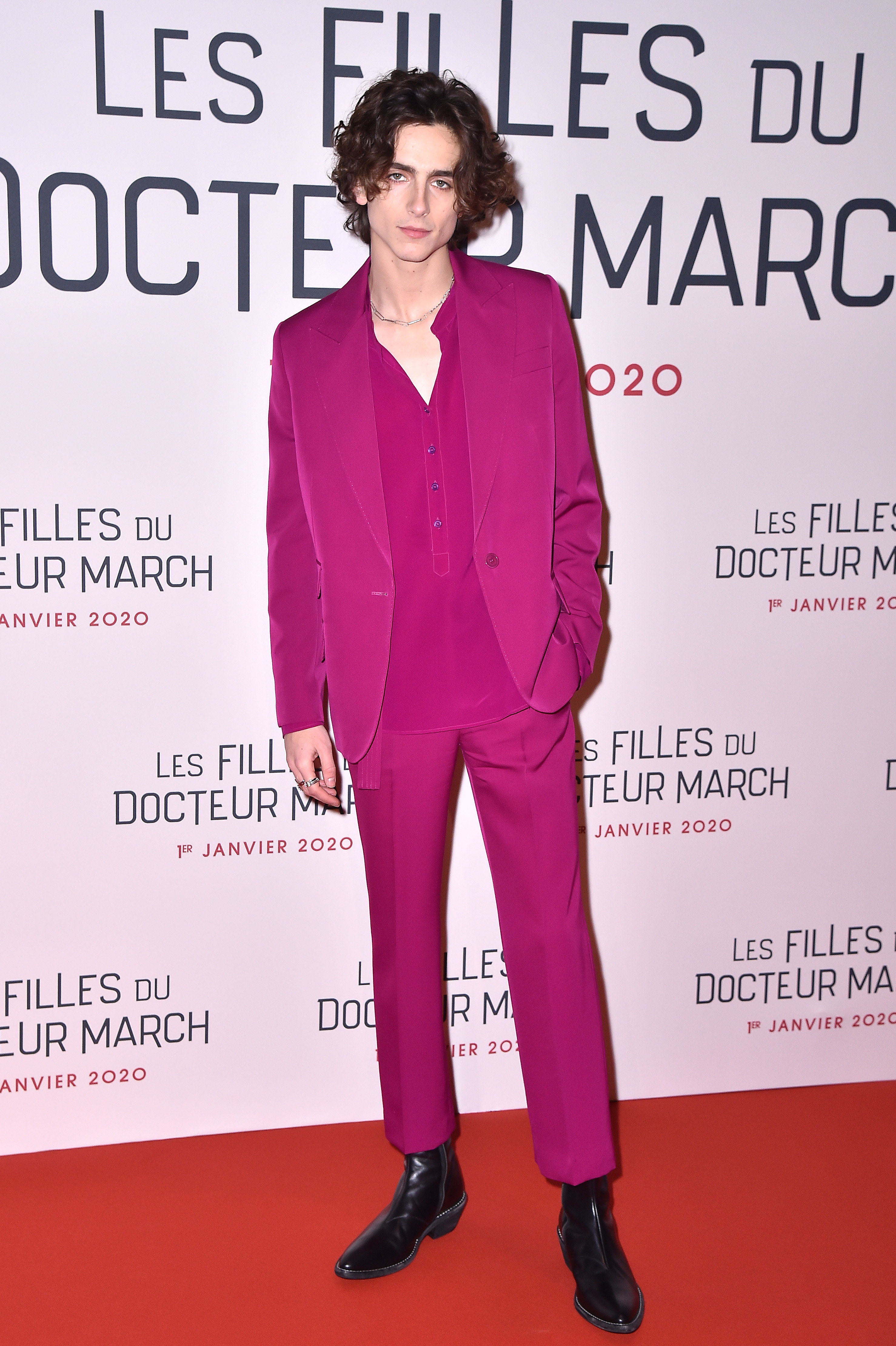 Timothée Chalamet's best red carpet looks​