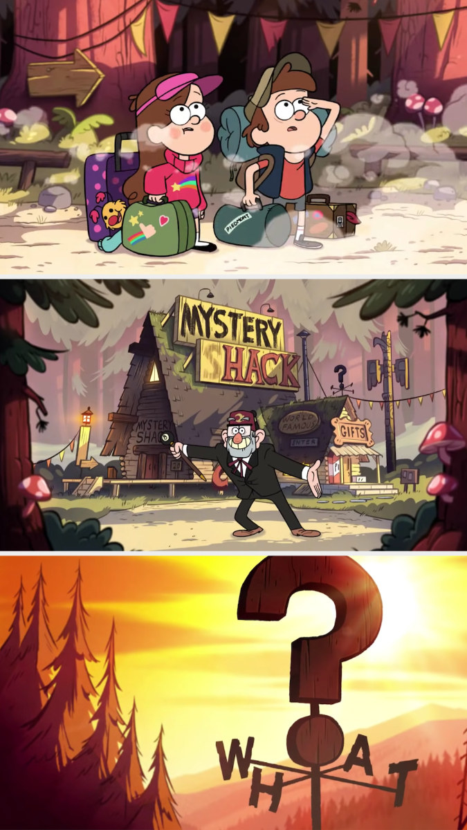 The stars of Gravity Falls arrive in town