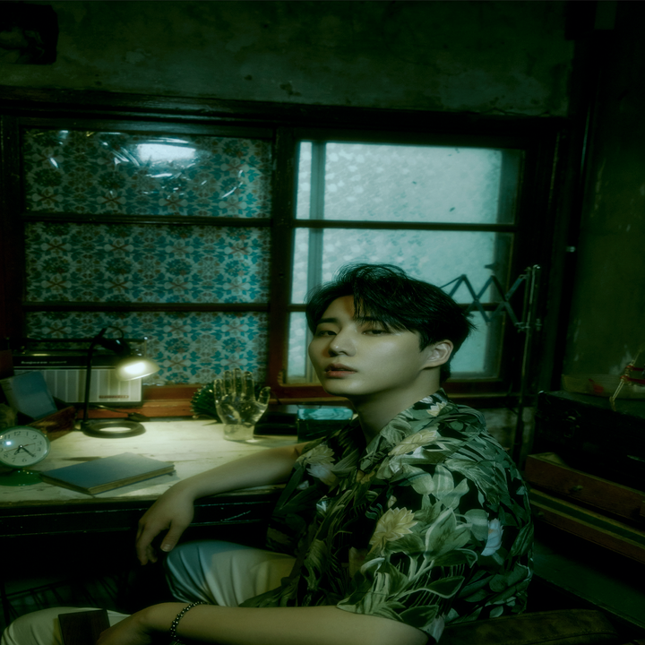 Portrait photo of Young K, and portrait shot of all three members.