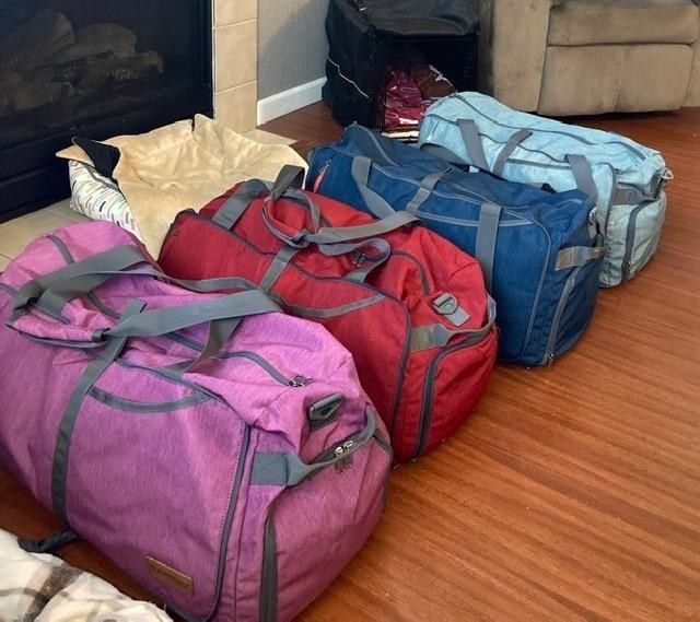 A-K-A Backpack Men Women Portable Folding Travel Bag Sports Bag 