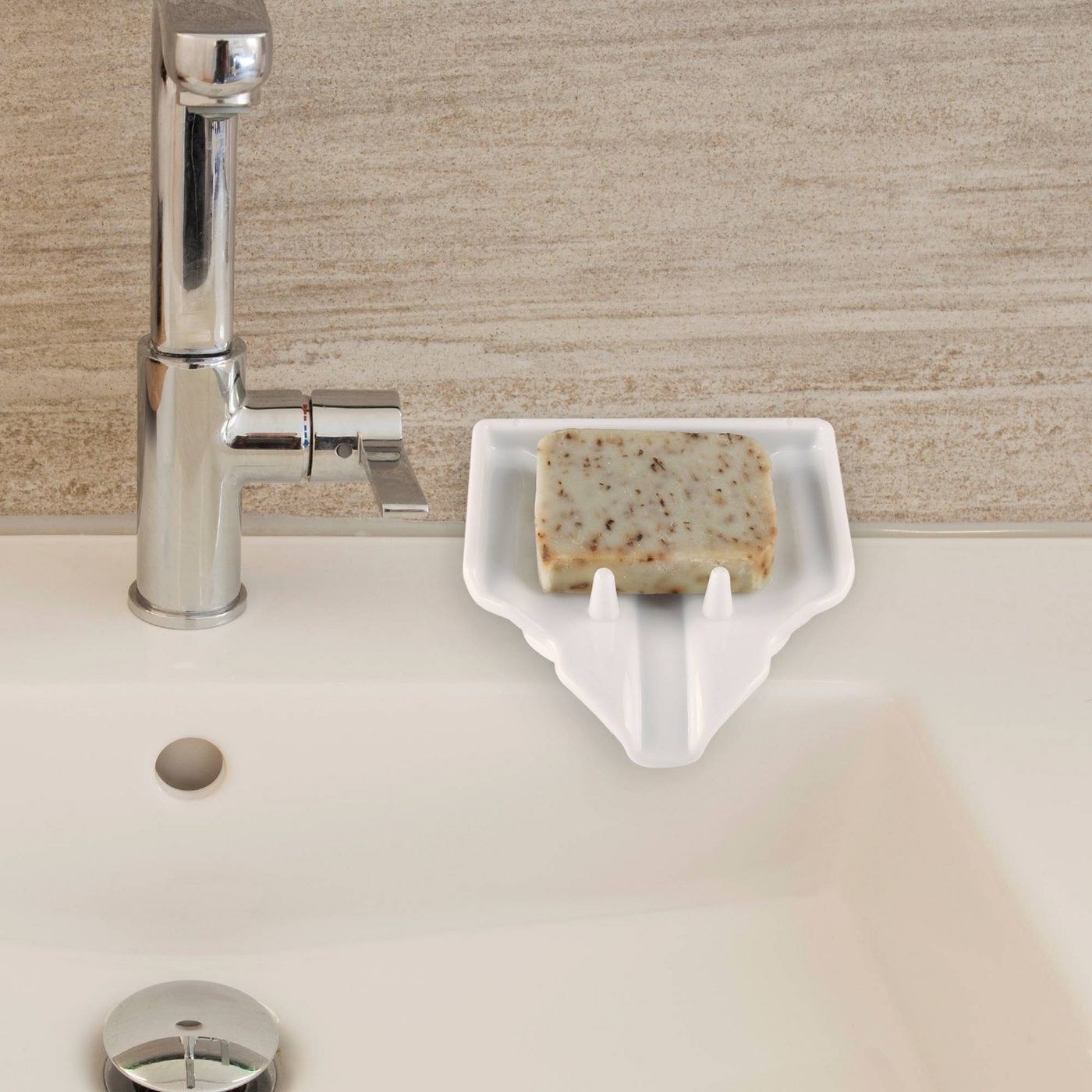 a waterfall soap dish