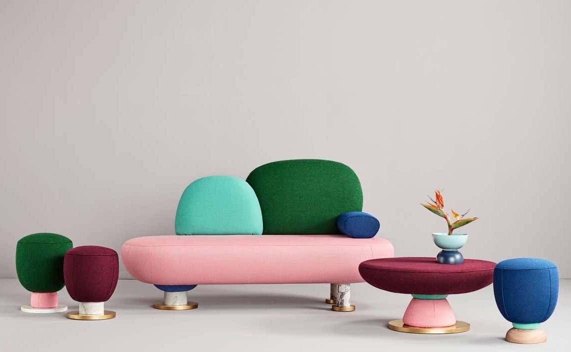 Sofa from the Toadstool Collection