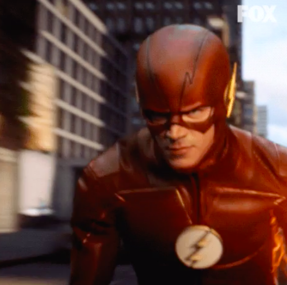 Flash runs super fast