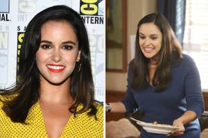 Melissa Fumero on the red carpet and in Brooklyn Nine-Nine