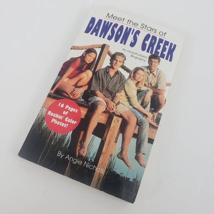 Dawson's Creek unauthorized biography book