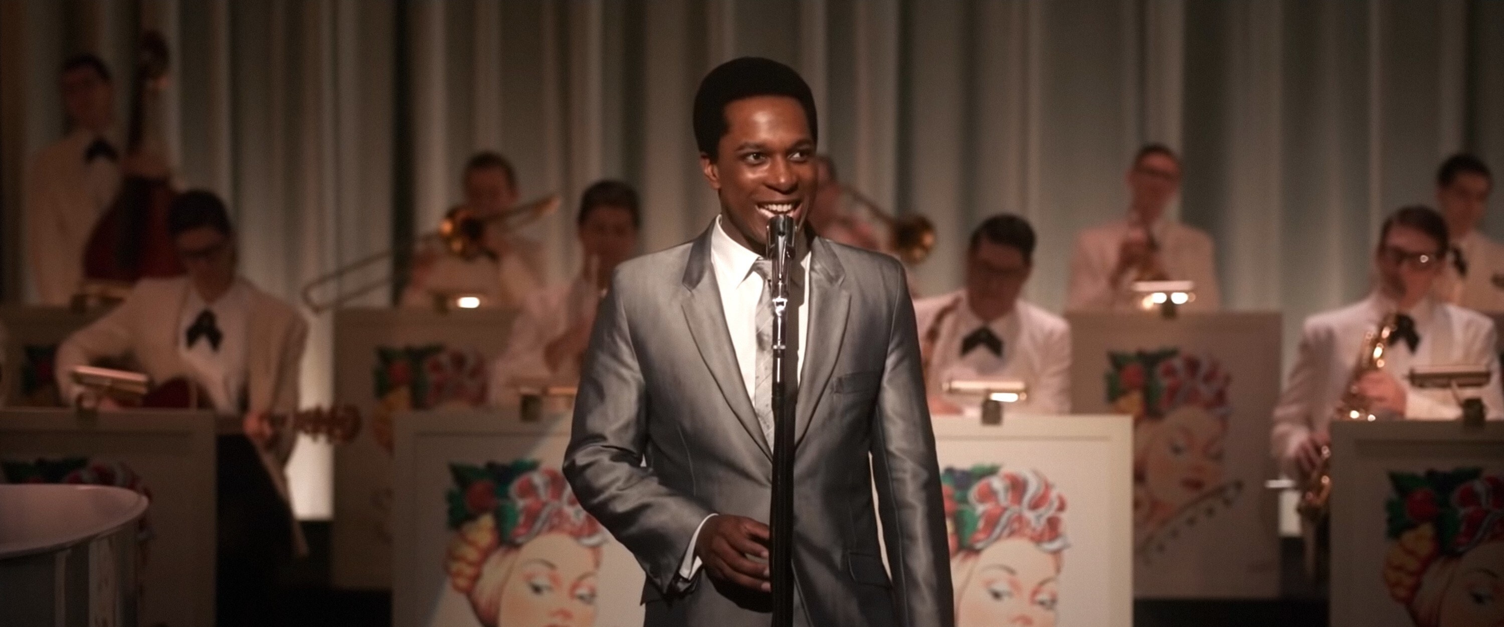 Leslie Odom Jr. performs as Sam Cooke