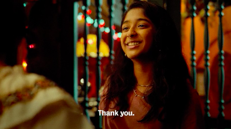 Devi saying &quot;Thank you&quot;