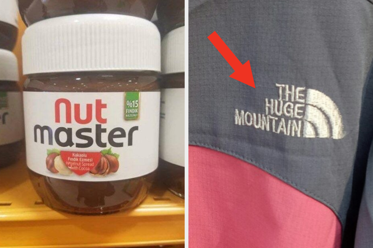 Funny pictures show the knock off products of big brands