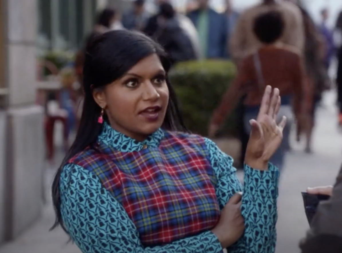 upset mindy lahiri about to lecture