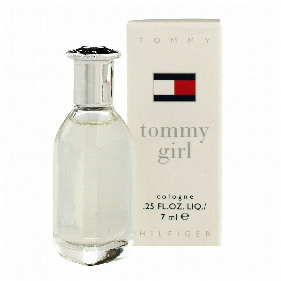Tommy Girl bottle next to the box