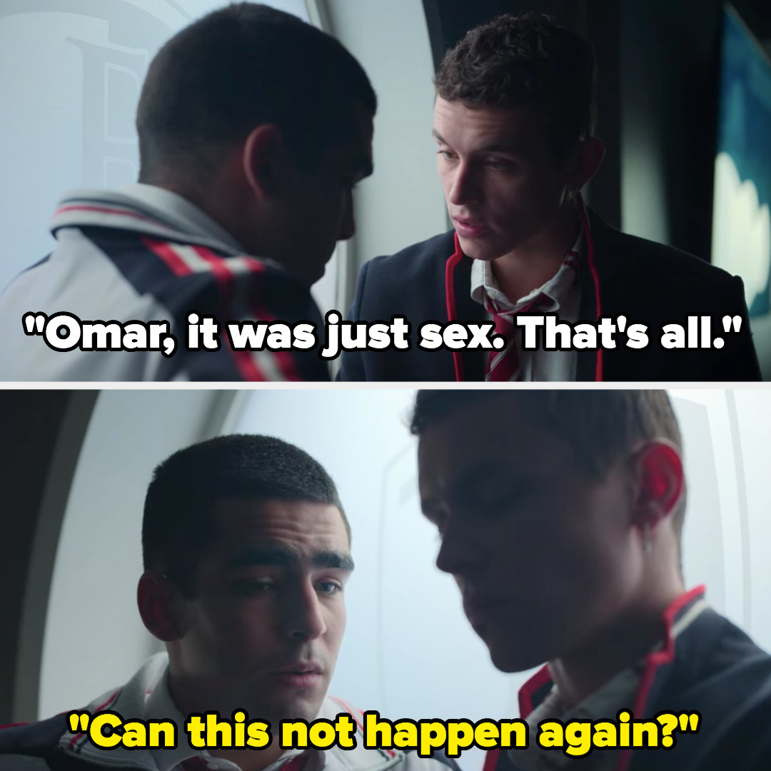 Ander: &quot;It was just sex&quot;; Omar: &quot;Can this not happen again?&quot;