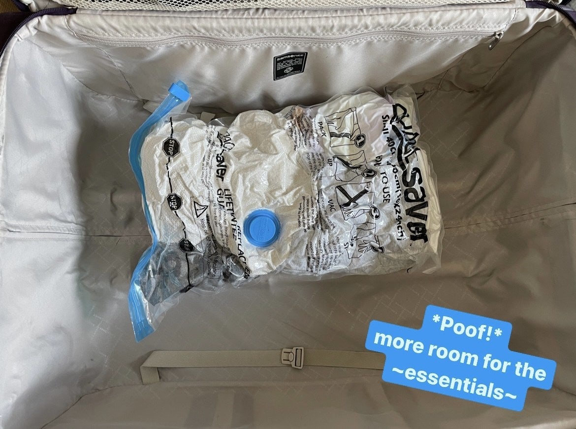 Travel Vacuum Seal Storage Bags Packing Clothes Multi-Purpose
