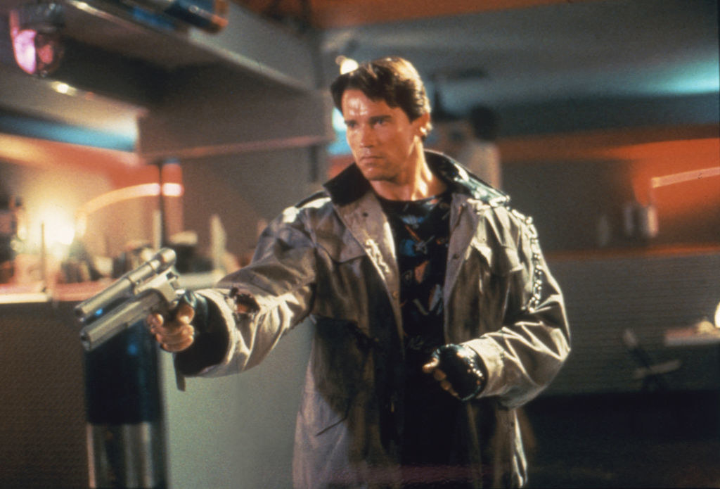 Arnold Schwarzenegger in &quot;The Terminator&quot;