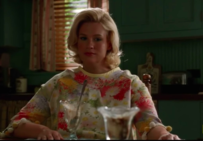 January Jones in "Mad Men"