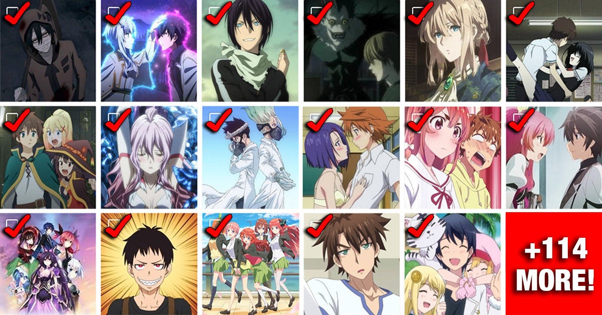 My top 9 anime list. What does my choices say about me? : r