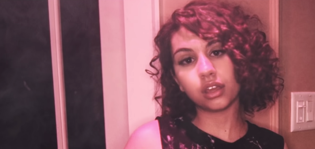 Alessia Cara in music video for &quot;Here&quot;