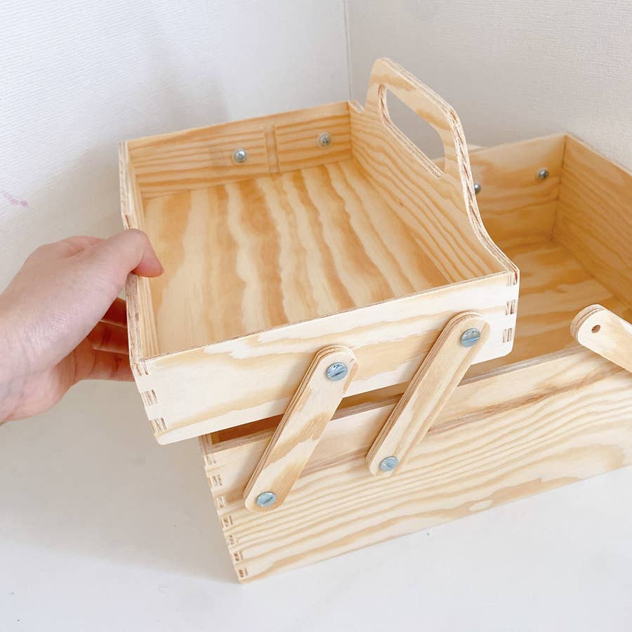 この素朴さが良い Ikeaの 木のお道具箱 はインテリアとしてもお洒落