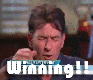 Charlie Sheen saying &quot;winning&quot;