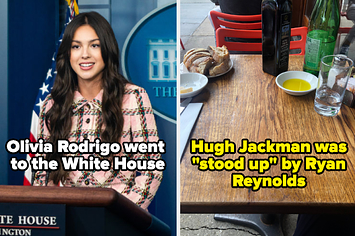 Olivia Rodrigo went to the white house side by side with Hugh Jackman getting stood up by Ryan Reynolds