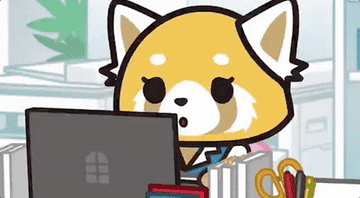 Retsuko says, &quot;Alright, time to go home!&quot; when a coworker drops stacks of paper on his desk and says, &quot;Can you do this too? Thanks, you&#x27;re so helpful&quot;