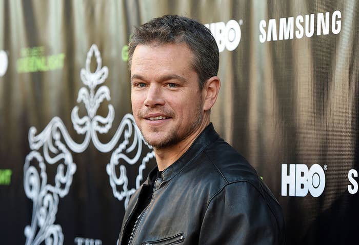 Matt Damon attends the premiere of &quot;The Leisure Class&quot;