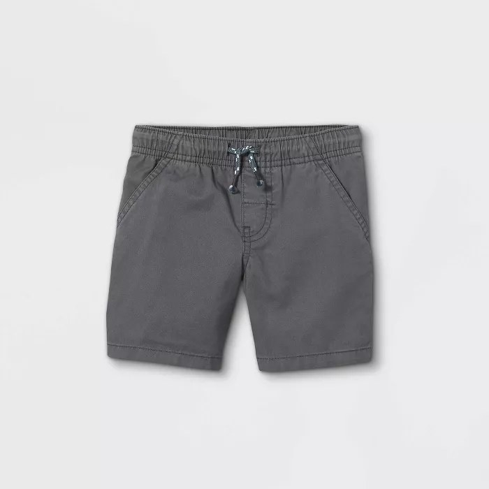 The gray shorts