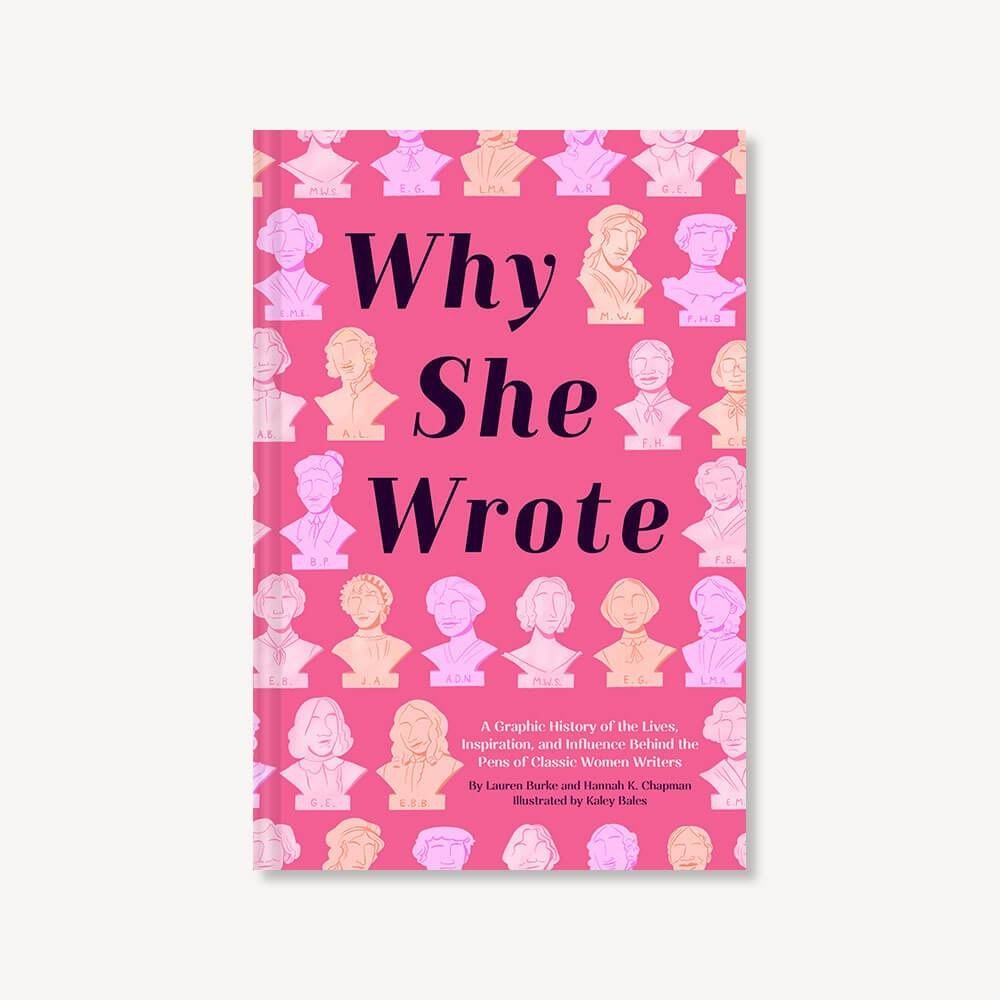 book cover of why she wrote