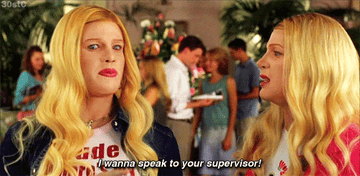 Shawn and Marlon as Brittany and Tiffany saying &quot;I wanna speak to your supervisor&quot; in White Chicks