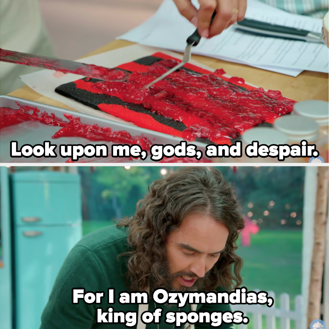 &quot;Look upon me, gods, and despair. For I am Ozymadias, king of sponges&quot;