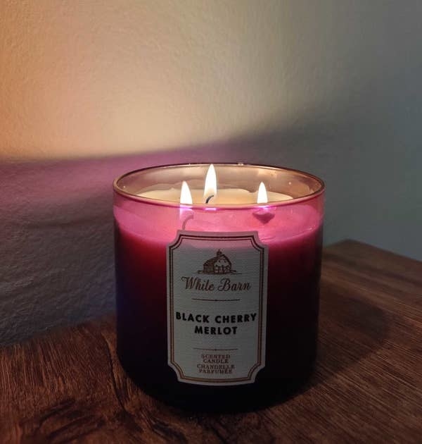 Black Cherry Merlot scented candle