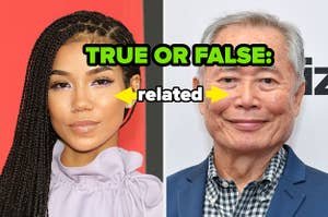 True or false: Jhené Aiko and George Takei are related