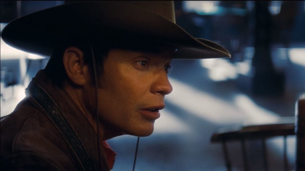 Timothy Olyphant as James Stacy playing Johnny Madrid