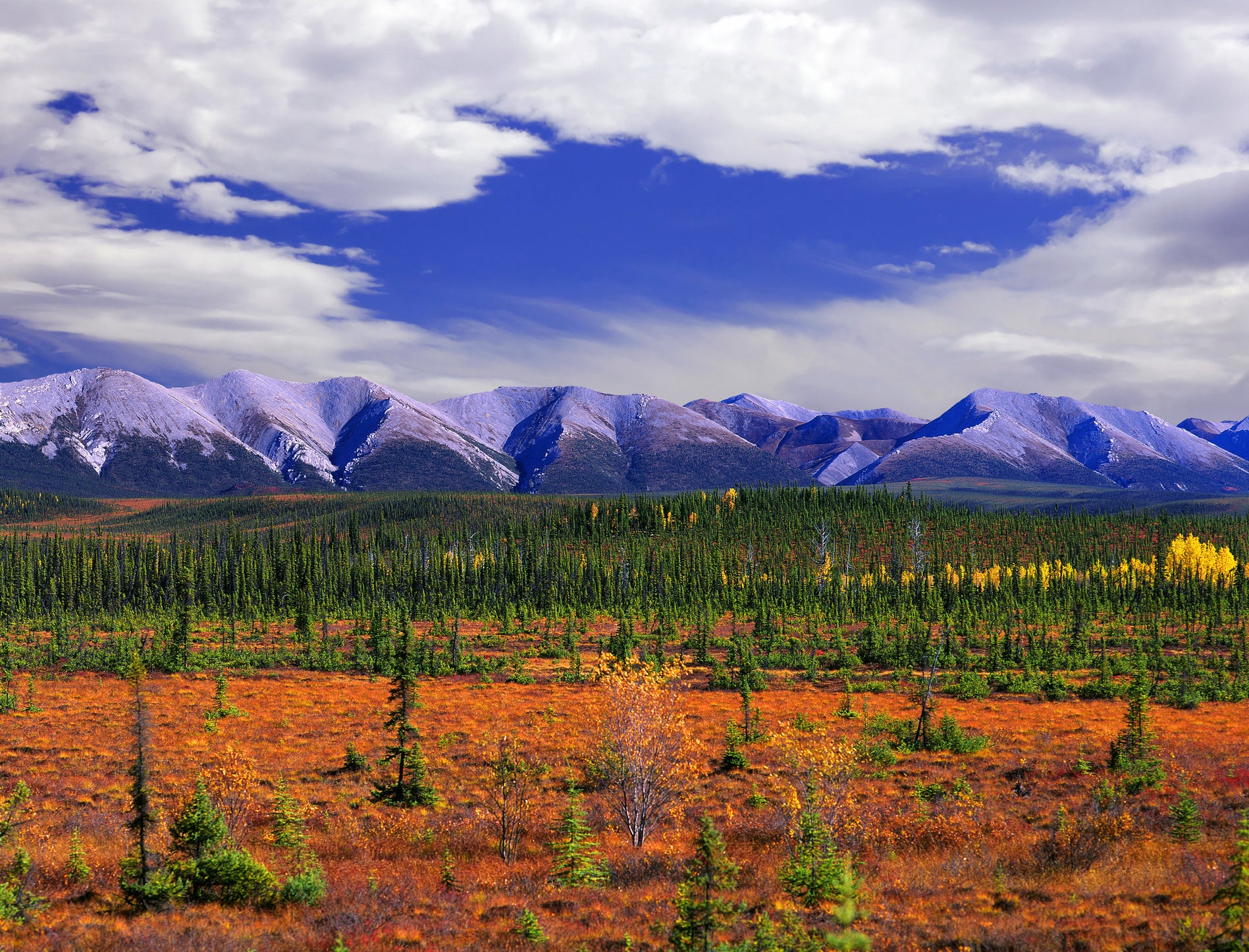 Mackenzie Mountains by Nahanni National Park in Northwest Territories, Canada
