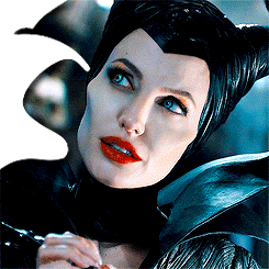 Angelina Jolie places a finger to her mouth to &quot;shhhh,&quot; dressed as Disney&#x27;s Maleficent
