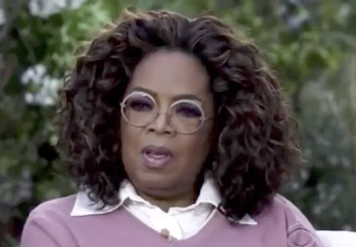 Stunned Oprah
