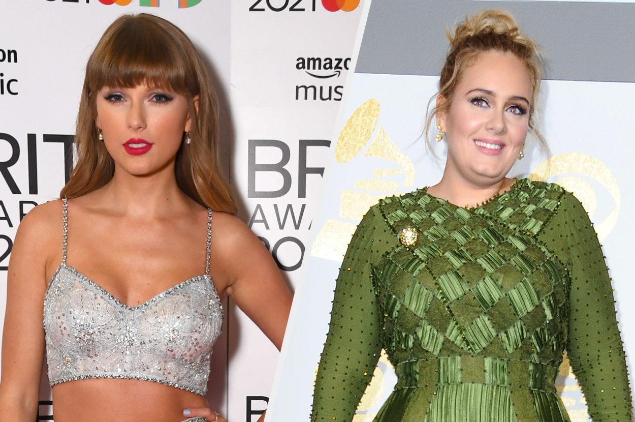 Adele Laurie Blue Adkins Sex Porn - Fans Think Taylor Swift And Adele Have Collaborated