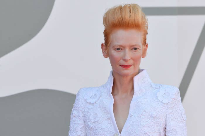 Tilda on the red carpet