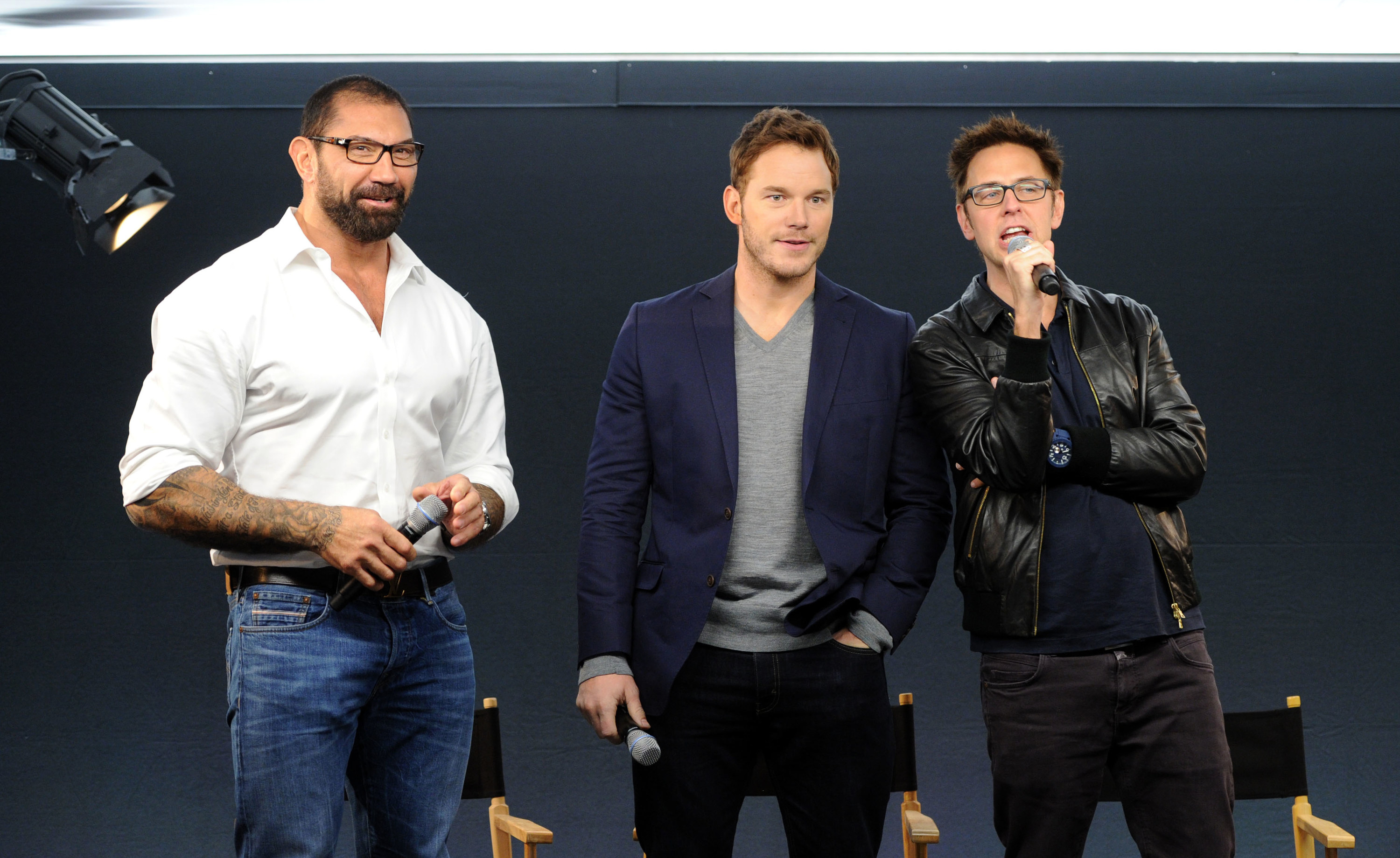 Chris Pratt Once Challenged Dave Bautista to a Wrestling Match