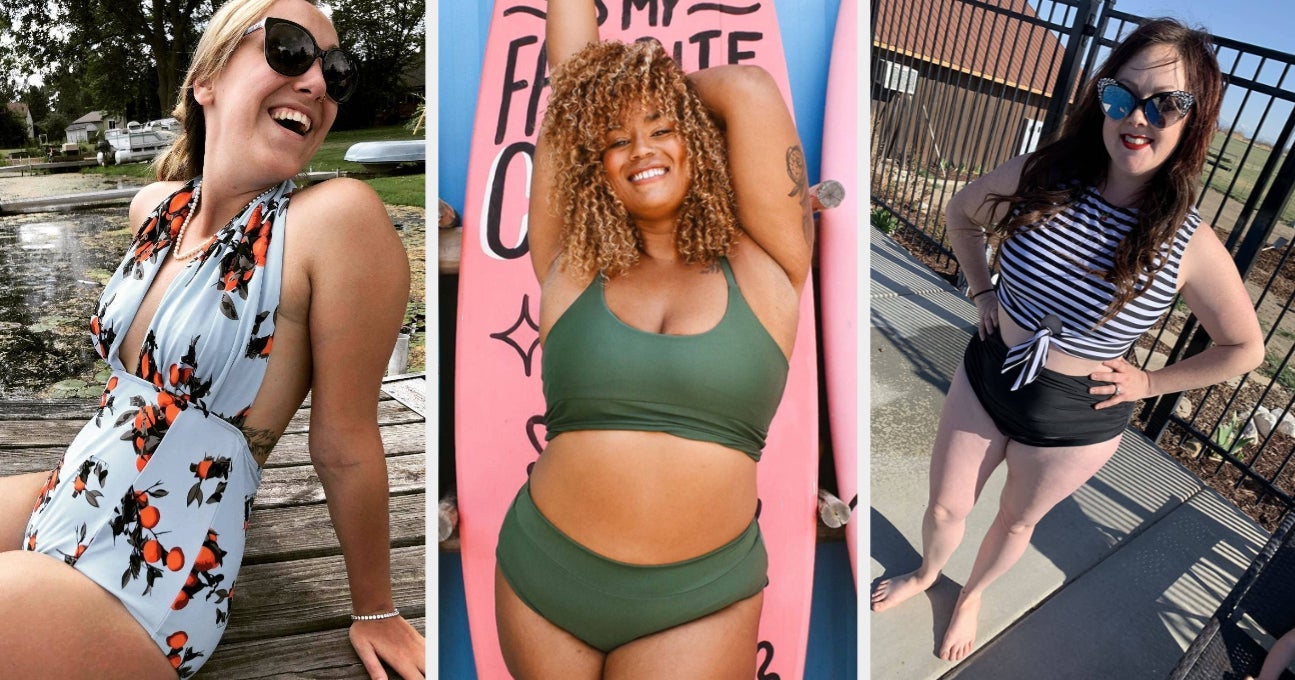33 Swimsuits That'll Actually Stay On When You Go Swimming