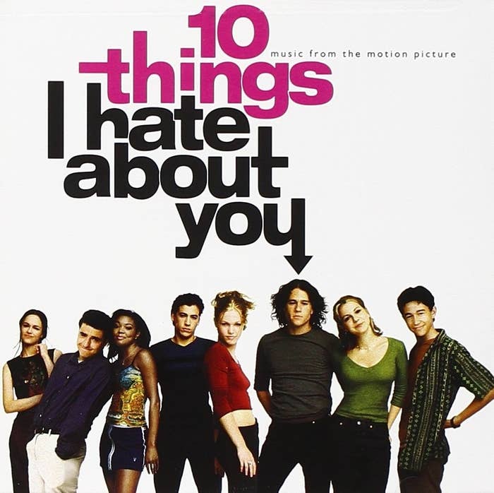 The album cover for 10 Things I Hate About You